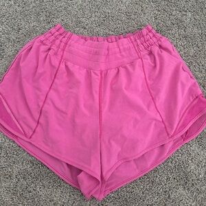 Lululemon Athletica Pink Athletic Shorts Lightweight and Flared